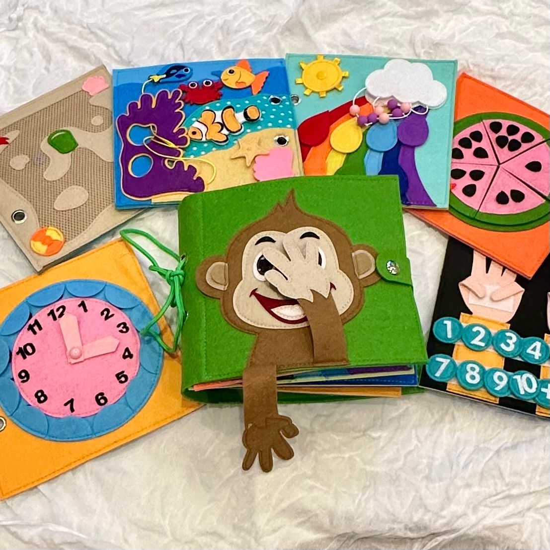 Marvellous Monkey Busy Book